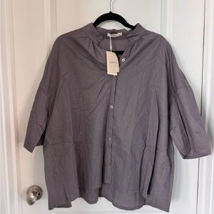 NWT‼️ Lintico Linen Blend Top